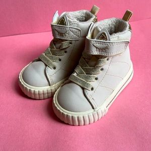 H&M White Unicorn Baby Sneakers
